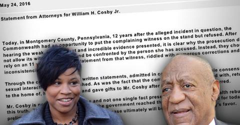 bill cosby lawyer monique pressley pennsylvania trial statement