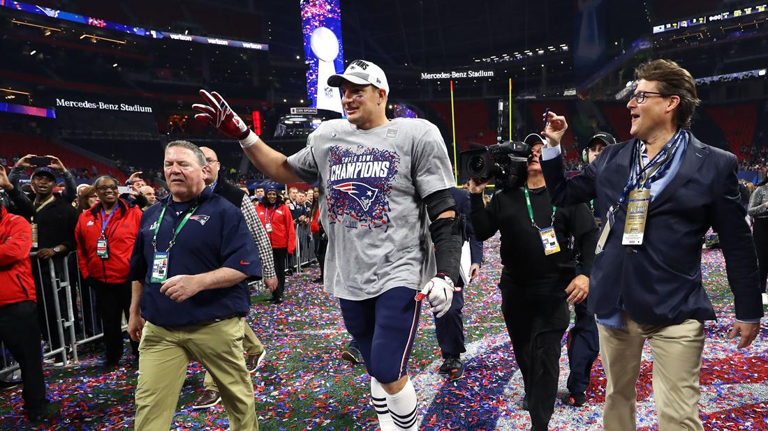 rob gronkowski retirement patriots