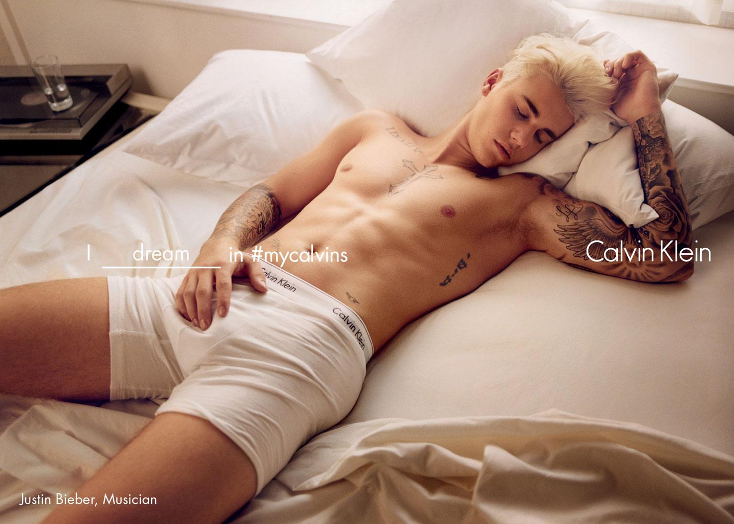 //calvin klein spring collection justin bieber kendall jenner