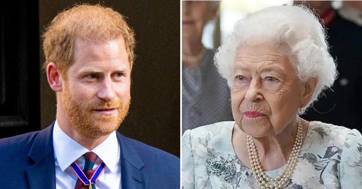 Prince Harry, Queen Elizabeth II