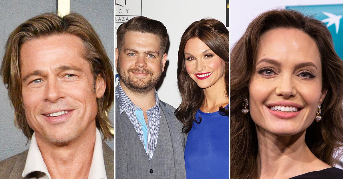  brad pitt dating jack osbourne ex wife lisa stelly angelina jolie reuniting jonny lee miller 