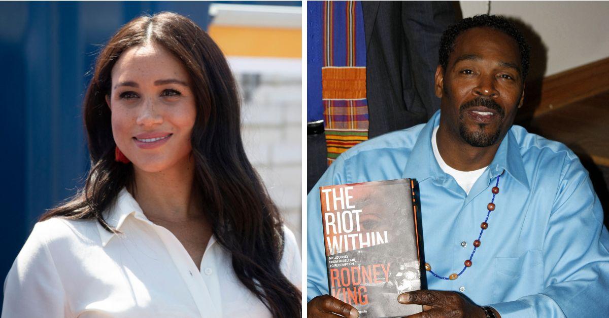 Photo of Meghan Markle and Rodney King