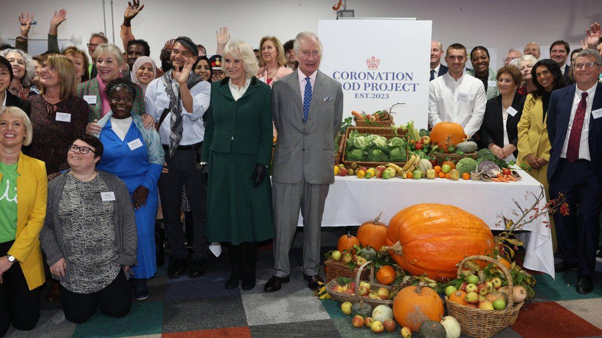 Photo of Queen Camilla and King Charles
