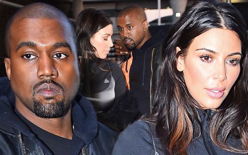 Kim Kardashian Divorcing Kanye West -- Miserable Couple In NYC