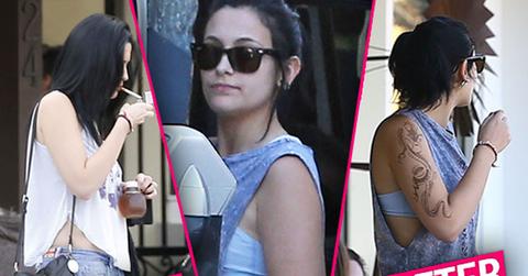 //paris jackson tattoo boyfriend breakup pp