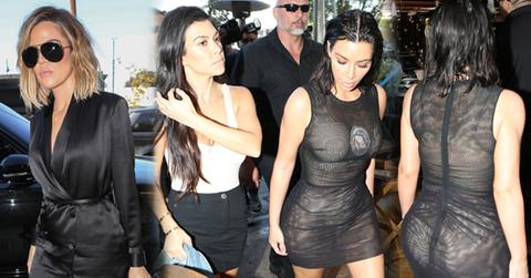 //kim kardashian bra boobs butt underwear kourtney kardashian khloe kardashian PP