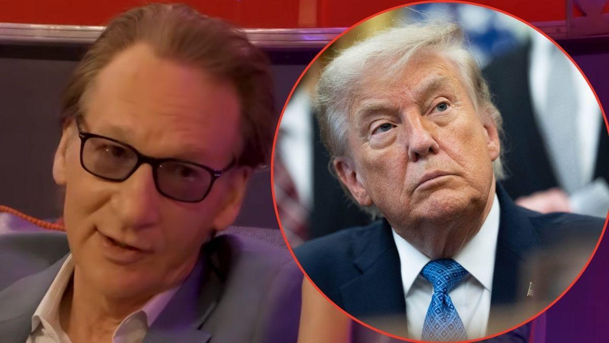 Photo of Bill Maher and Donald Trump