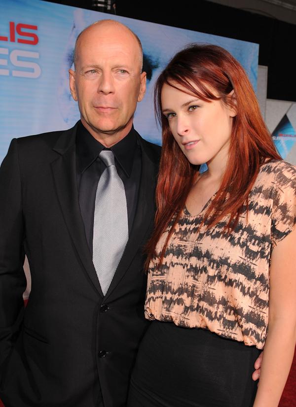 //bruce willis and rumer willis