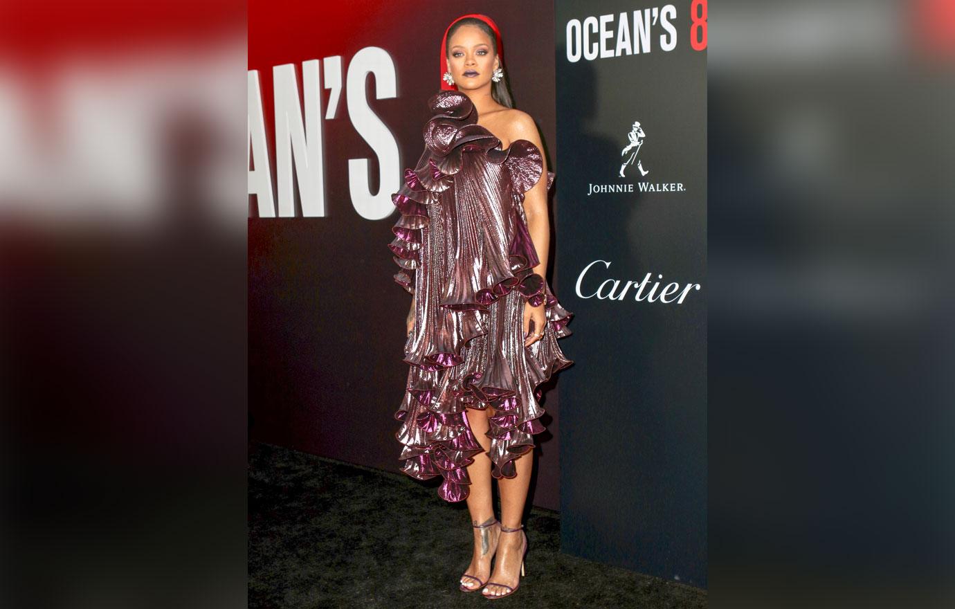 Oceans 8 Premiere Celebrities Rihanna Mindy Kaling