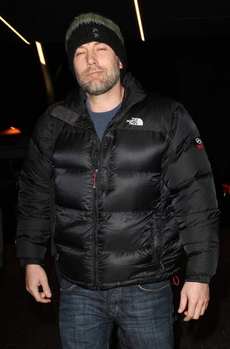 Ben Affleck Tired Divorce LAX