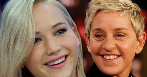 Jennifer Lawrence Ellen DeGeneres catfight smoking weed