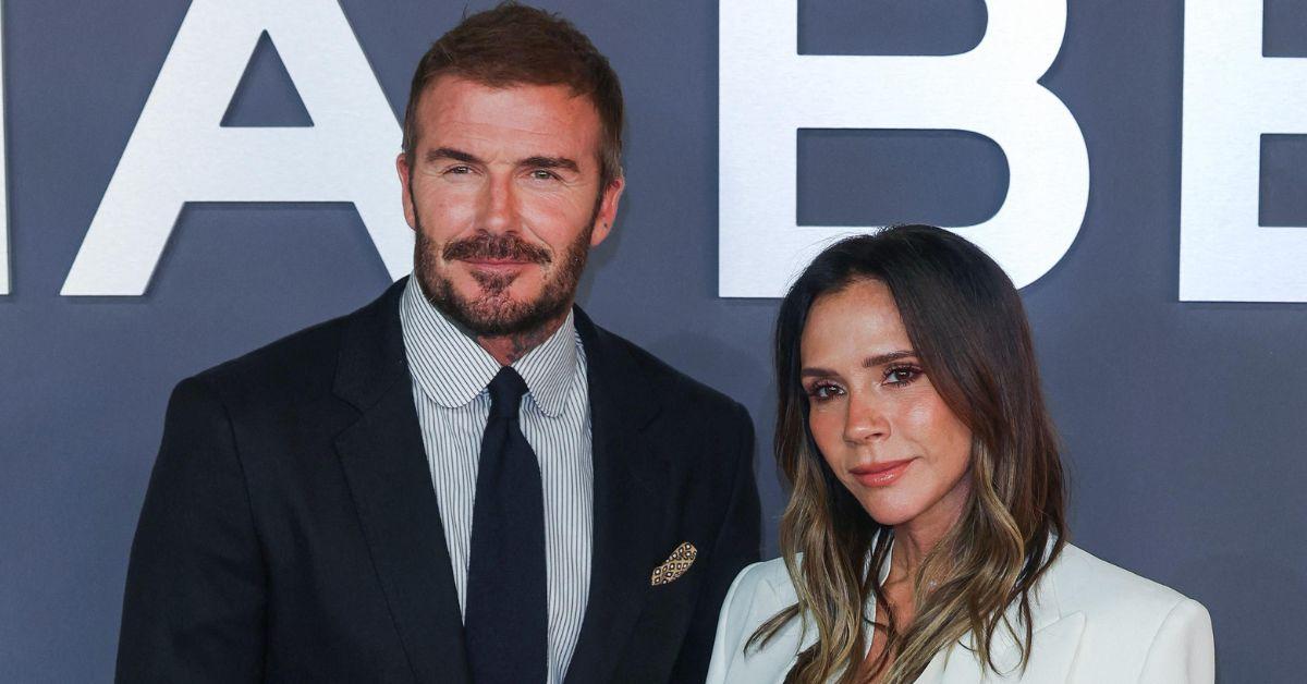 picture of David and Victoria Beckham