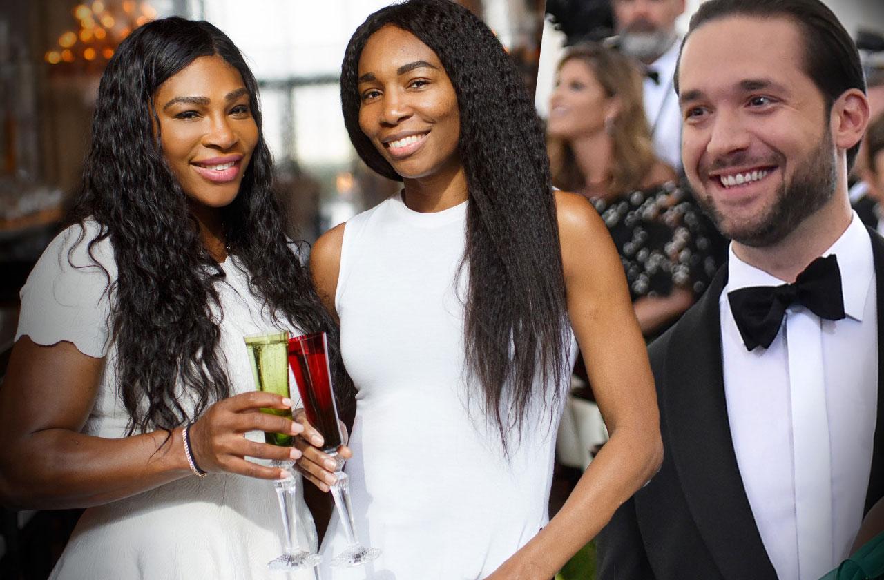 Serena Williams attends Venus Williams' party celebrating the