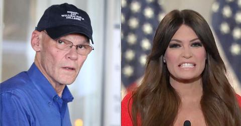 Photo of James Carville and Kimberly Guilfoyle