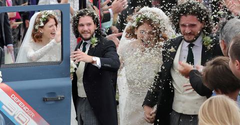 Kit Harington And Rose Leslie Marry In Scotland