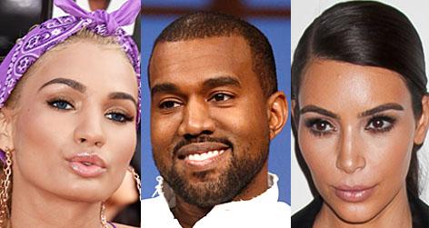 //pia mia kanye west kim kardashian square