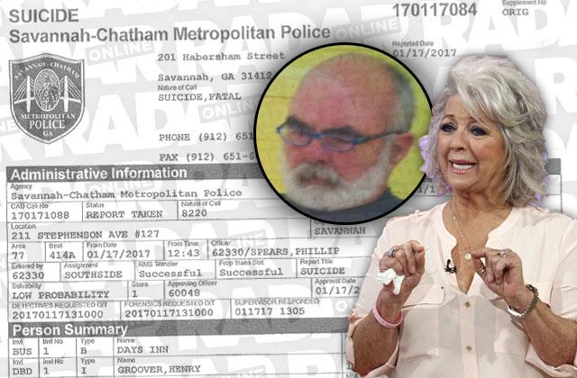 Paula Deen brother in law suicide incident report