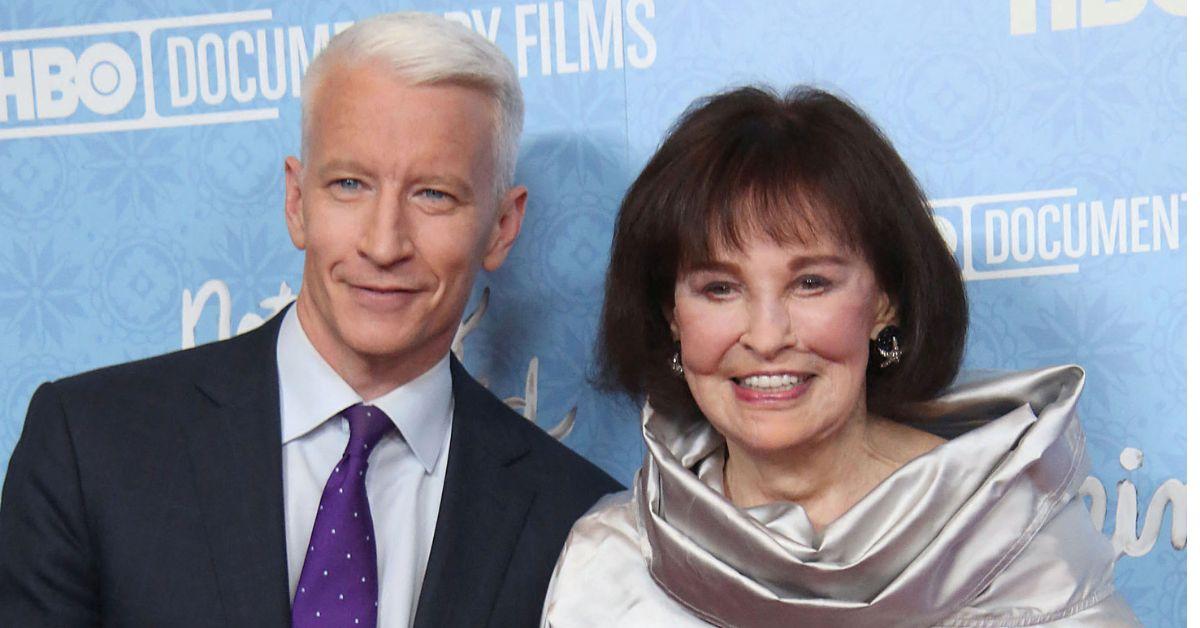 Photo of Anderson Cooper and Gloria Vanderbilt