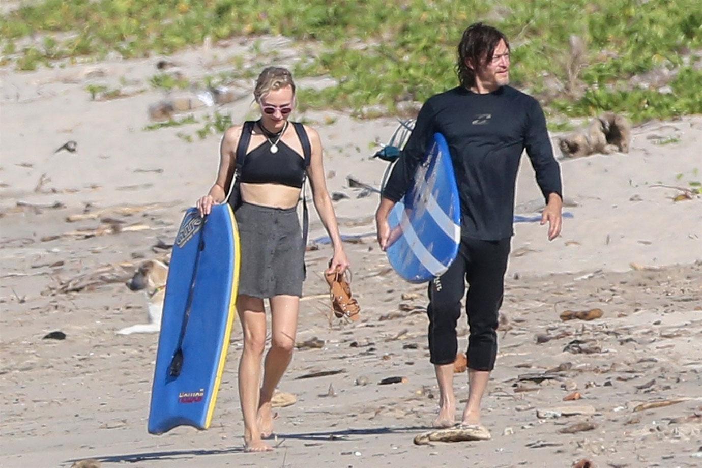 Diane Kruger Norman Reedus Surf Costa Rica