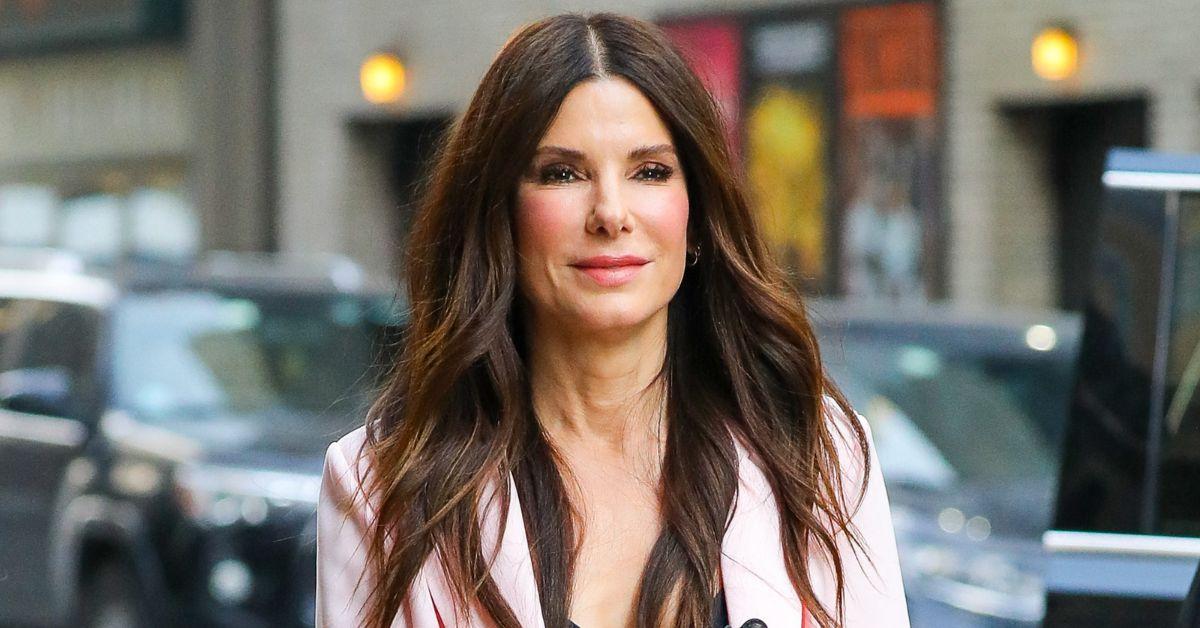 Sandra Bullock was spotted driving son Louis in Los Angeles during her first public outing in 11 months.
