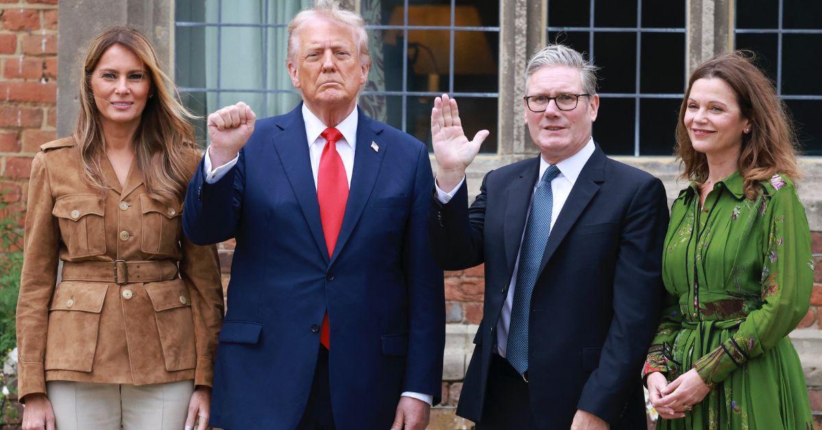 Photo of Melania Trump, Donald Trump, Keir Starmer, Victoria Starmer