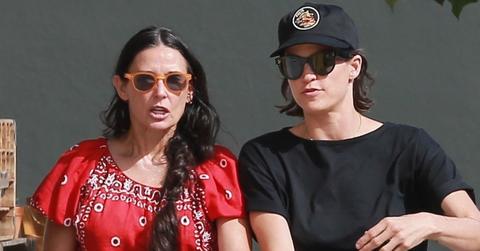 demi moore girlfriend caught dating serbian stylist