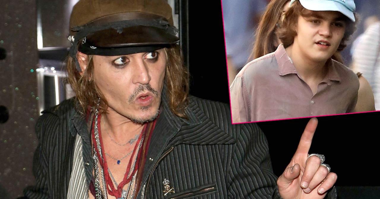 First Photos Of Johnny Depp's Sick Son Revealed