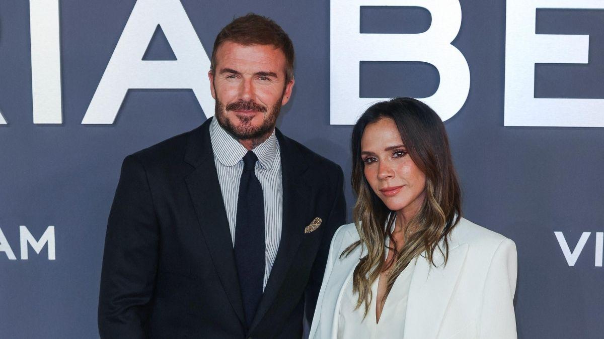 picture of David and Victoria Beckham