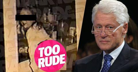 bill cilnton sex fiend pal jeffrey epstein security camera