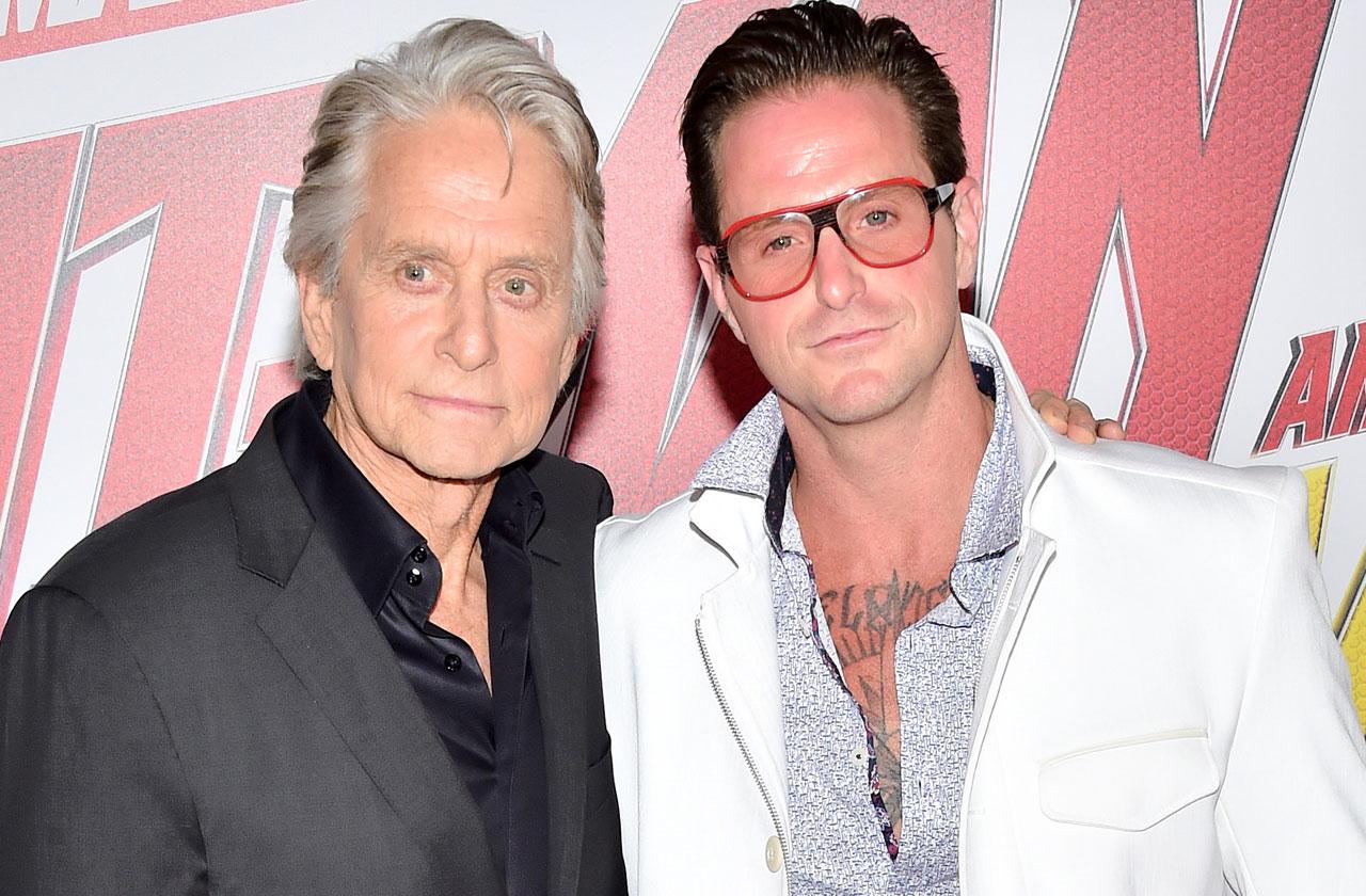 //Michael douglas druggie son cameron move in catherine zeta jones pp