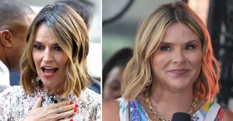 Photo of Savannah Guthrie and Jenna Bush Hager