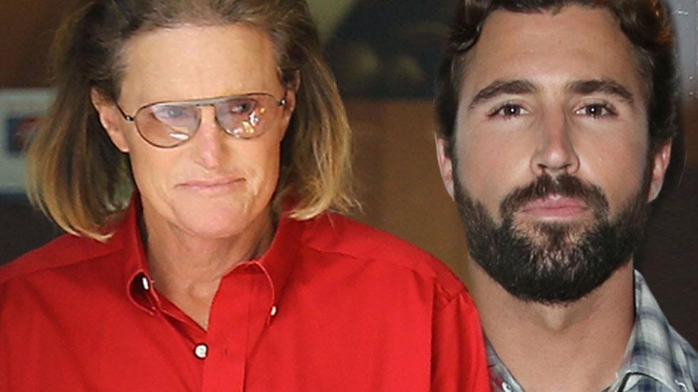 Brody Jenner Red Dress Bruce Jenner