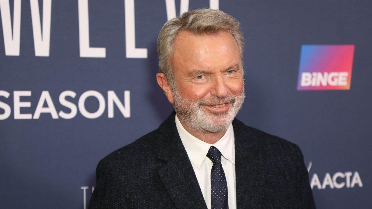 Sam Neill has returned to the big screen after beating cancer in a powerful 'Jurassic' comeback.