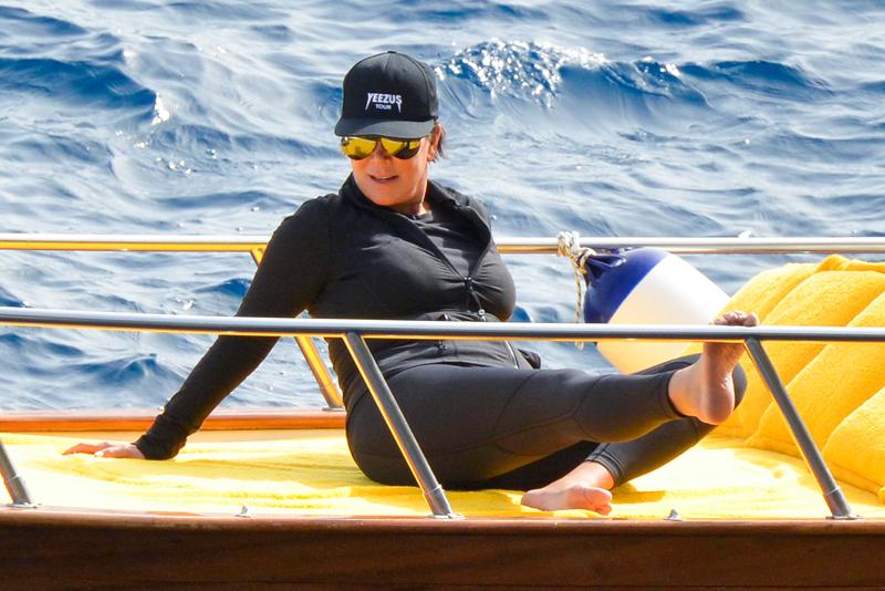 Whale Watch Kris Jenner Squeezes New Curves Into Tight Wetsuit On Cozy