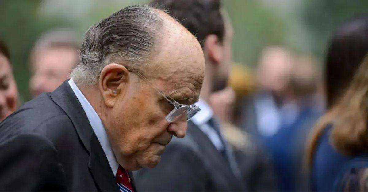 giuliani looking sad