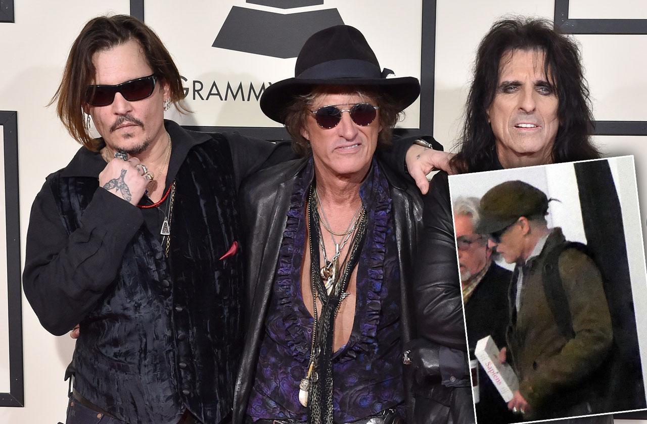 //johnny depp thin rockers alice cooper joe perry pp