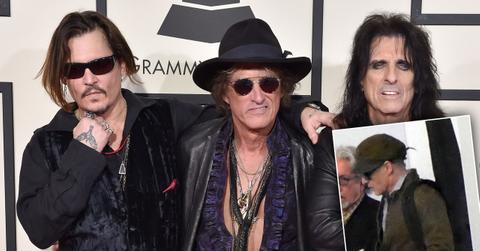 //johnny depp thin rockers alice cooper joe perry pp