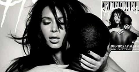 Kim Kardashian & Kanye West's Erotic Shoot For French Magazine, See The