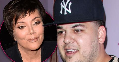 Rob Kardashian Kris Jenner Millions Dollars Lose Weight