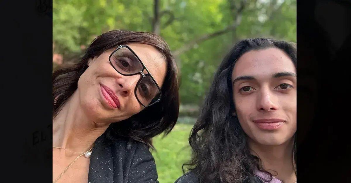 Photo of Drena De Niro and Leandro Anthony De Niro-Rodriguez