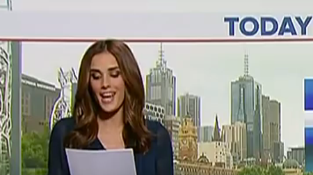 //weather girl script