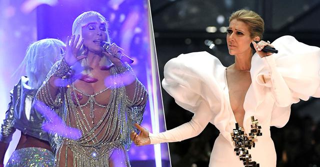 Cher Celine Dion Billboard Feud Backstage