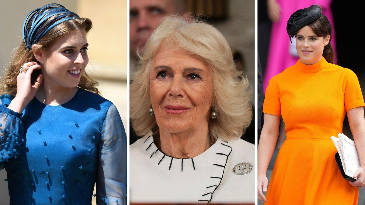 Queen Camilla 'cut' Princesses Eugenie and Beatrice off, according to a source.