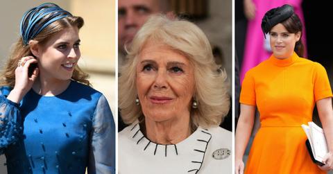Queen Camilla 'cut' Princesses Eugenie and Beatrice off, according to a source.