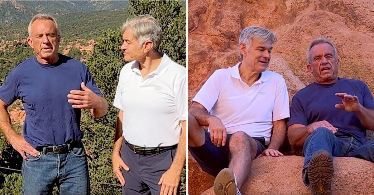 Photo of Robert F. Kennedy Jr. and Dr. Mehmet Oz