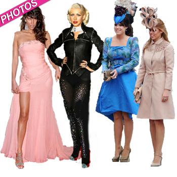 //paz de la huerta christina aguilera princess eugenie beatrice worst dressed