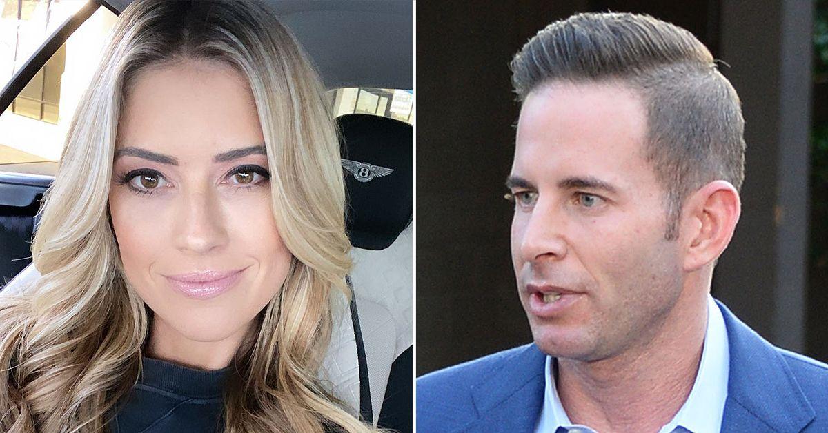 christina haack back on flip or flop set tarek el moussa metldown shades ex husband