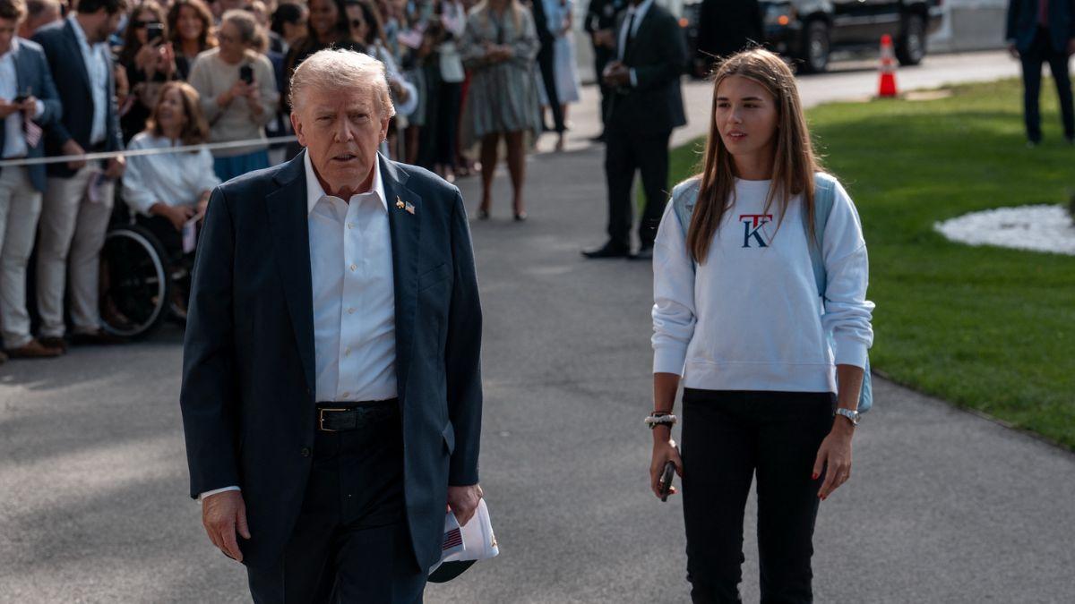 Photo of Donald Trump, Kai Trump