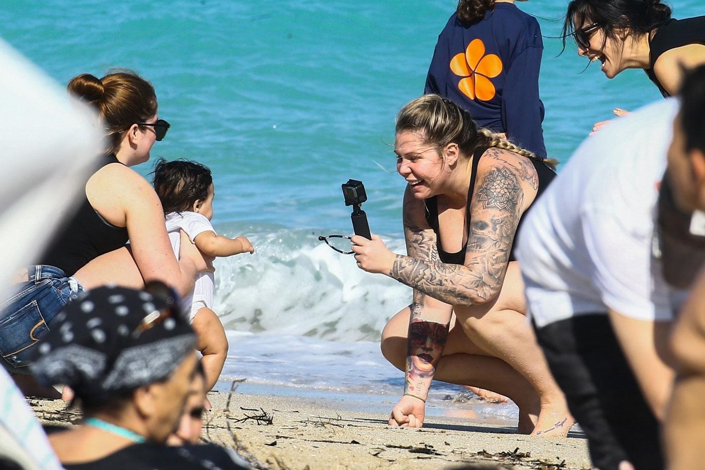 Kailyn Lowry Beach Baby Lux