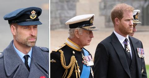 Photo of Prince William, King Charles and Prince Harry Title